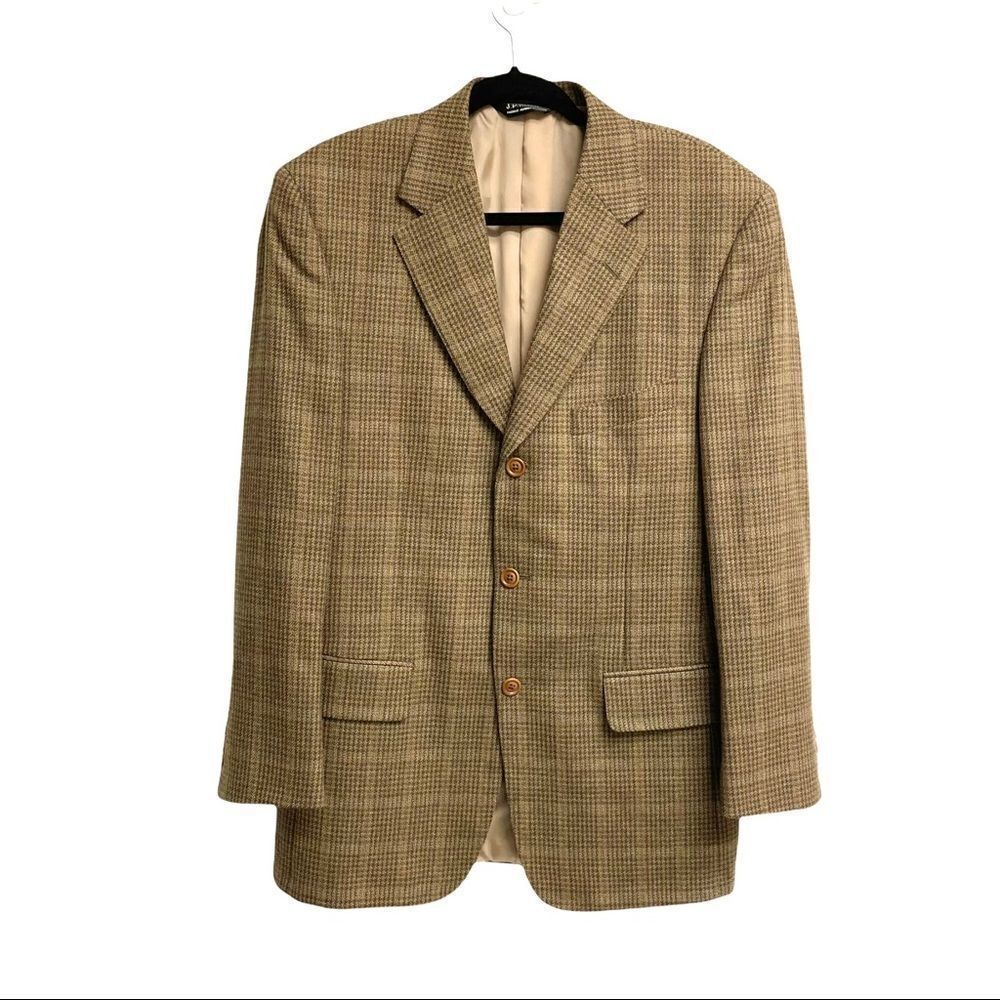 SAMUELSHON Italy Wool 3 Button Front Blazer 39R